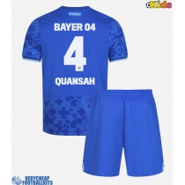 Bayer Leverkusen Jarell Quansah #4 Replica Third Minikit 2025-26 Short Sleeve (+ pants)